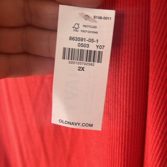 NWT old navy dress size 2x - Picture 2 of 3